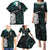 Kia Hara Te reo Maori Family Matching Puletasi and Hawaiian Shirt Manaia Moko Mix Paua Shell