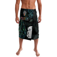 Kia Hara Te reo Maori Lavalava Manaia Moko Mix Paua Shell LT7 Green - Polynesian Pride