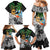 Tropical Christmas Polynesian Family Matching Mermaid Dress and Hawaiian Shirt Funny Surfing Pineapple