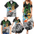 Tropical Christmas Polynesian Family Matching Summer Maxi Dress and Hawaiian Shirt Funny Surfing Pineapple