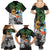 Tropical Christmas Polynesian Family Matching Summer Maxi Dress and Hawaiian Shirt Funny Surfing Pineapple