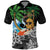 Tropical Christmas Polynesian Polo Shirt Funny Surfing Pineapple