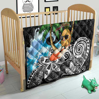 Tropical Christmas Polynesian Quilt Funny Surfing Pineapple LT7 - Polynesian Pride