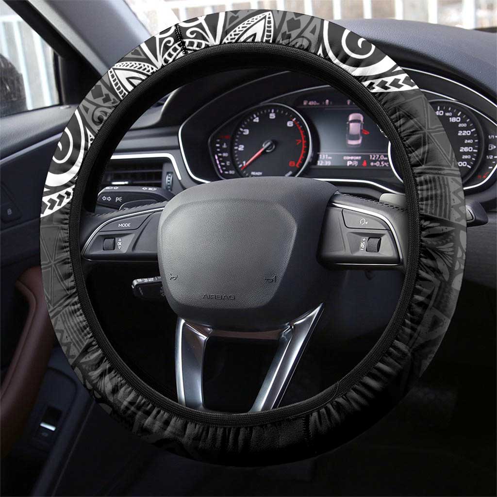 Tropical Christmas Polynesian Steering Wheel Cover Funny Surfing Pineapple LT7 - Polynesian Pride