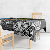 Tropical Christmas Polynesian Tablecloth Funny Surfing Pineapple LT7 - Polynesian Pride