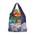 Tropical Christmas Polynesian Grocery Bag Funny Surfing Pineapple Blue