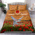 Cook Islands ANZAC Day Personalised Bedding Set with Poppy Field LT9 - Polynesian Pride