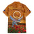 Cook Islands ANZAC Day Personalised Family Matching Mermaid Dress and Hawaiian Shirt with Poppy Field LT9 - Polynesian Pride