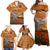 Cook Islands ANZAC Day Personalised Family Matching Off Shoulder Maxi Dress and Hawaiian Shirt with Poppy Field LT9 - Polynesian Pride