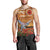 Cook Islands ANZAC Day Personalised Men Tank Top with Poppy Field LT9 - Polynesian Pride