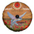 Cook Islands ANZAC Day Personalised Spare Tire Cover with Poppy Field LT9 - Polynesian Pride