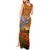 Cook Islands ANZAC Day Personalised Tank Maxi Dress with Poppy Field LT9 - Polynesian Pride