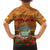 Niue ANZAC Day Personalised Family Matching Off Shoulder Maxi Dress and Hawaiian Shirt with Poppy Field LT9 - Polynesian Pride