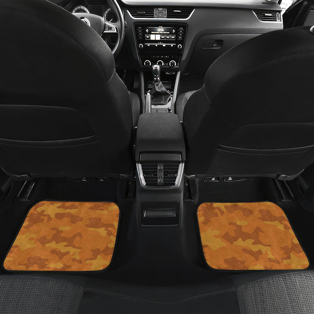 Norfolk Island ANZAC Day Personalised Car Mats with Poppy Field LT9 - Polynesian Pride