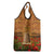 Tokelau ANZAC Day Personalised Grocery Bag with Poppy Field