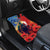 Tonga ANZAC Day Personalised Car Mats Soldier Te Tau Manatui Kinautolu with Poppy Field LT9 - Polynesian Pride