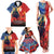 Tonga ANZAC Day Personalised Family Matching Tank Maxi Dress and Hawaiian Shirt Soldier Te Tau Manatui Kinautolu with Poppy Field LT9 - Polynesian Pride