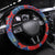 Tonga ANZAC Day Steering Wheel Cover Soldier Te Tau Manatui Kinautolu with Poppy Field LT9 Universal Fit Art - Polynesian Pride