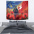 Tonga ANZAC Day Personalised Tapestry Soldier Te Tau Manatui Kinautolu with Poppy Field LT9 - Polynesian Pride