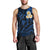 Hawaii Men Tank Top Niihau Islands Polynesian Sunset Plumeria Blue Vibe LT9 - Polynesian Pride