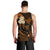 Hawaii Men Tank Top Niihau Islands Polynesian Sunset Plumeria Gold Vibe LT9 - Polynesian Pride