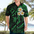 Hawaii Hawaiian Shirt Niihau Islands Polynesian Sunset Plumeria Green Vibe LT9 - Polynesian Pride