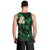 Hawaii Men Tank Top Niihau Islands Polynesian Sunset Plumeria Green Vibe LT9 - Polynesian Pride