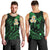 Hawaii Men Tank Top Niihau Islands Polynesian Sunset Plumeria Green Vibe LT9 - Polynesian Pride