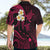 Hawaii Hawaiian Shirt Niihau Islands Polynesian Sunset Plumeria Pink Vibe LT9 - Polynesian Pride