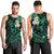 Polynesian Hawaii Men Tank Top Niihau Islands with Pacific Plumeria Turquoise Vibe LT9 - Polynesian Pride