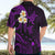 Polynesian Hawaii Hawaiian Shirt Molokai Islands with Pacific Plumeria Purple Vibe LT9 - Polynesian Pride