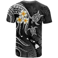 Polynesian Hawaii T Shirt Molokai Islands with Pacific Plumeria White Vibe LT9 - Polynesian Pride