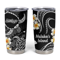 Hawaii Molokai Islands Pacific Plumeria Tumbler Cup White Polynesian Tattoo LT9 White - Polynesian Pride