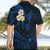 Hawaii Hawaiian Shirt Lanai Islands Polynesian Sunset Plumeria Blue Vibe LT9 - Polynesian Pride