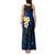 Hawaii Tank Maxi Dress Lanai Islands Polynesian Sunset Plumeria Blue Vibe LT9 - Polynesian Pride