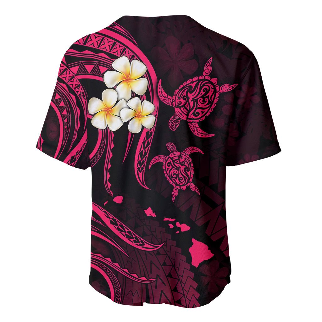 Hawaii Baseball Jersey Lanai Islands Polynesian Sunset Plumeria