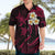 Hawaii Hawaiian Shirt Lanai Islands Polynesian Sunset Plumeria Pink Vibe LT9 - Polynesian Pride