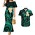 Polynesian Hawaii Couples Mermaid Dress And Hawaiian Shirt Lanai Islands with Pacific Plumeria Turquoise Vibe LT9 Turquoise - Polynesian Pride