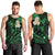 Hawaii Men Tank Top Kauai Islands Polynesian Sunset Plumeria Green Vibe LT9 - Polynesian Pride