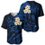 Hawaii Baseball Jersey Kahoolawe Islands Polynesian Sunset Plumeria LT9 - Polynesian Pride