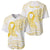 Be Bold Go Gold Polyneisan Ribbon Childhood Personalised Baseball Jersey