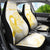 Be Bold Go Gold Polyneisan Ribbon Childhood Personalised Car Seat Cover