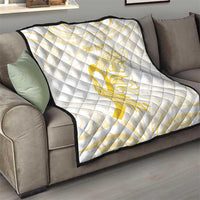 Be Bold Go Gold Polyneisan Ribbon Childhood Personalised Quilt LT9 - Polynesian Pride