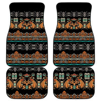 Black Batik Papua-inspired Pattern Car Mats LT9 - Polynesian Pride
