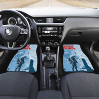 FSM Verterans Day Car Mats Their Lives Your Freedom LT9 Set 2pcs - Front Blue - Polynesian Pride