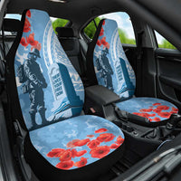 FSM Verterans Day Car Seat Cover Their Lives Your Freedom LT9 One Size Blue - Polynesian Pride