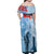 FSM Verterans Day Family Matching Off Shoulder Maxi Dress and Hawaiian Shirt Their Lives Your Freedom