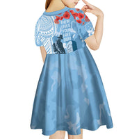 FSM Verterans Day Kid Short Sleeve Dress Their Lives Your Freedom LT9 - Polynesian Pride