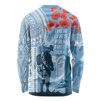 FSM Verterans Day Long Sleeve Shirt Their Lives Your Freedom LT9 - Polynesian Pride