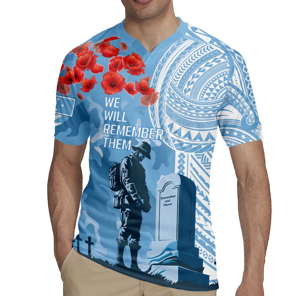 FSM Verterans Day Rugby Jersey Their Lives Your Freedom LT9 - Polynesian Pride